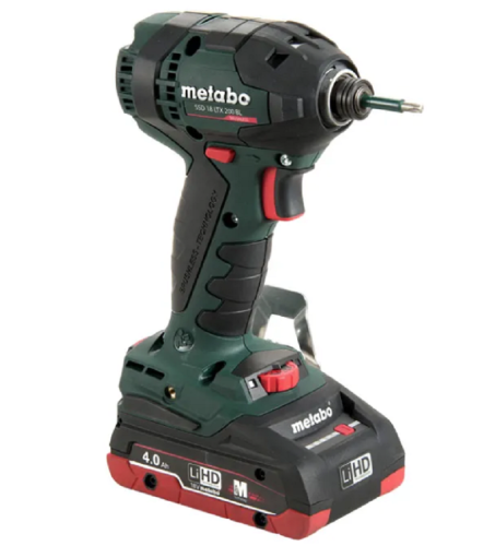 Metabo SSD 18 LTX 200 BL - Akumulatorowa zakrętarka udarowa 18 V