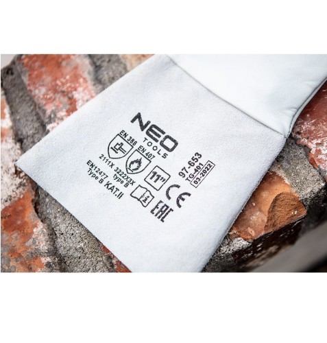 Neo Tools 97-653 - Rękawice spawalnicze