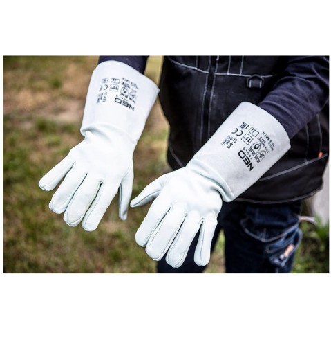 Neo Tools 97-653 - Rękawice spawalnicze