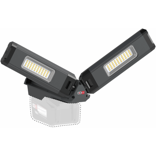 SCANGRIP TOWER COMPACT CONNECT - Lampa robocza z dwiema głowicami 2500 lm ze statywem