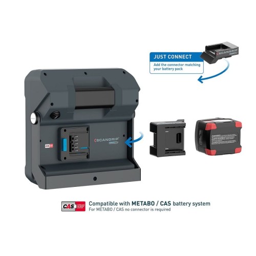 SCANGRIP VEGA 4 CONNECT - Akumulatorowa lampa robocza 4000 lm