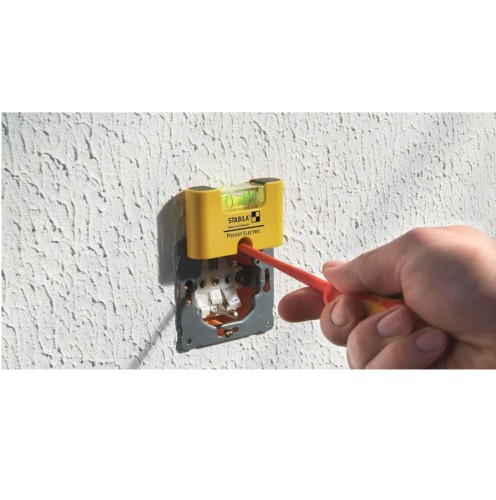 Stabila Pocket Electric - Mini poziomica dla elektryków