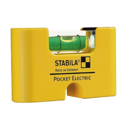 Stabila Pocket Electric - Mini poziomica dla elektryków