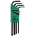 BONDHUS BO31834 - Zestaw długich imbusów gwiazdkowych TX 9-40 - 8 szt