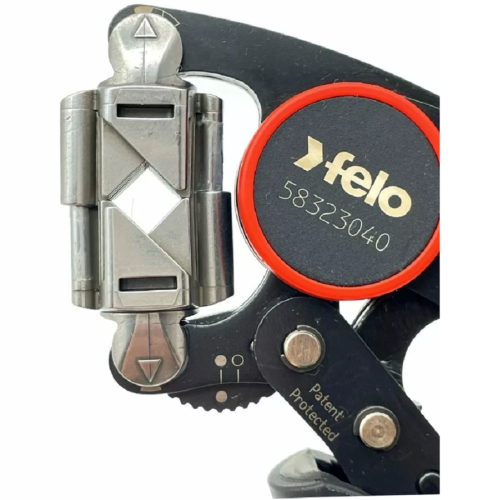 Felo FL58323040 - Zaciskarka do tulejek kablowych z ruchomą głowicą 0.08-16 mm2