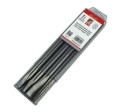 ABRABORO AB63000005 - Zestaw 4 dłut SDS-Plus/ 2 płaskie 250x20 mm/ 2 szpic 250 mm