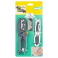 Wolfcraft WF4325000 - Zestaw do cięcia (nożyce + nóż + ostrza trapezowe)