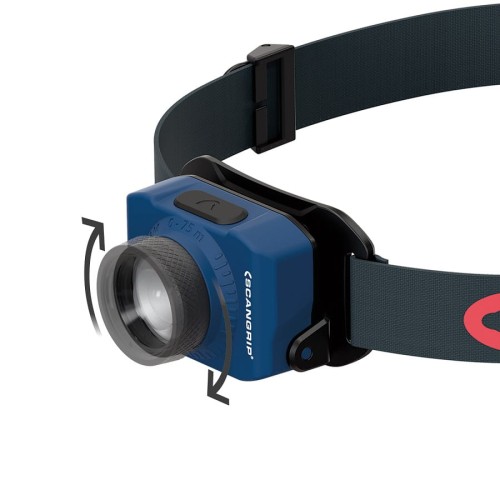 SCANGRIP ZOOM - Akumulatorowa latarka czołowa LED 220 lm