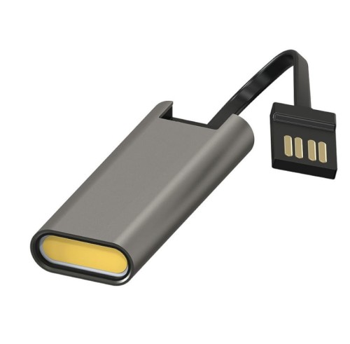 SCANGRIP FLASH MICRO R - Lampka brelok z wbudowanym kablem USB do ładowania 75 lm