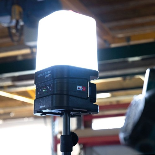 SCANGRIP AREA 10 CONNECT - Nieoślepiająca akumulatorowa lampa robocza 360 stopni 10000 lm