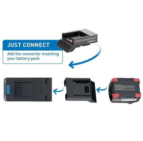 SCANGRIP BASIC CONNECT - Kompaktowa lampa robocza 1000 lm