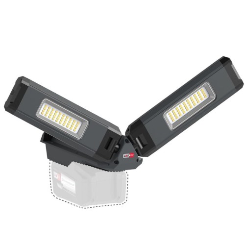 SCANGRIP DUO CONNECT - Akumulatorowa lampa robocza z dwiema głowicami 2500 lm