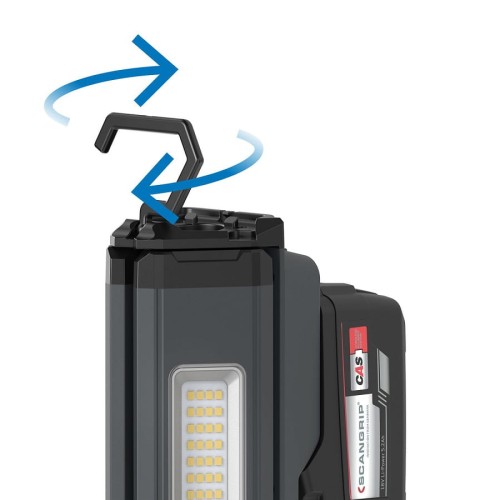 SCANGRIP DUO CONNECT - Akumulatorowa lampa robocza z dwiema głowicami 2500 lm
