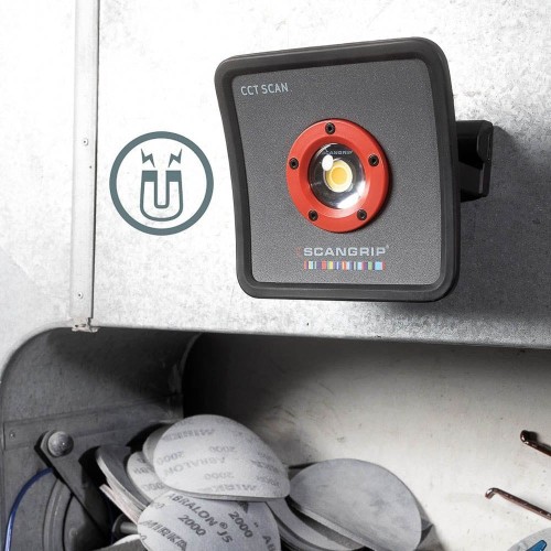 SCANGRIP MULTIMATCH R - Akumulatorowa lampa robocza LED CRI+ CCT SCAN do detalingu 1200 lm