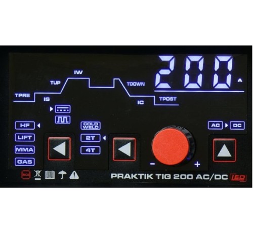 IDEAL PRAKTIK TIG 200 AC/DC LED - Spawarka inwertorowa
