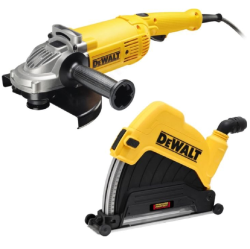 DeWalt DWE492GK - Szlifierka kątowa z osłoną do cięcia betonu