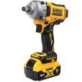 DEWALT DCF891P2G -  Akumulatorowy klucz udarowy 1/2" + gumowa osłona na korpus
