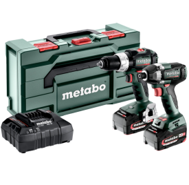 Metabo COMBO SET 2.8.8 18V - Zestaw combo wiertarka udarowa SB 18 LT BL + zakrętak udarowy SSD 18 LT 200 BL