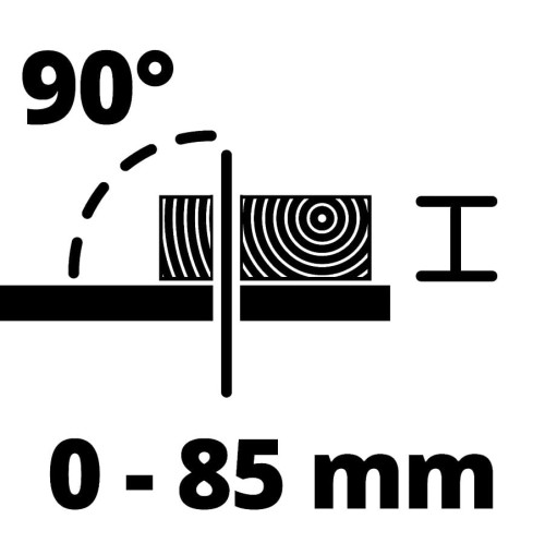 EINHELL TC-TS 315 U - Pilarka stołowa do drewna 315 MM