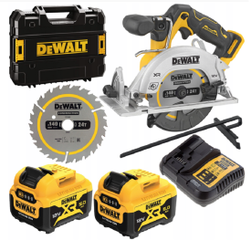 DeWalt DCS512P2 - Akumulatorowa pilarka tarczowa 140 mm / 12 V