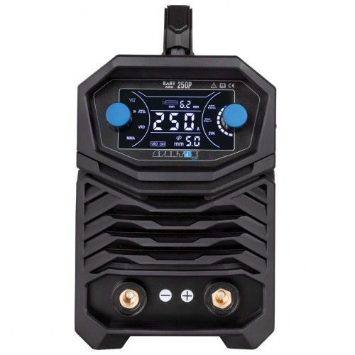Spartus EasyARC 250P - Inwertorowa spawarka MMA z pulsem