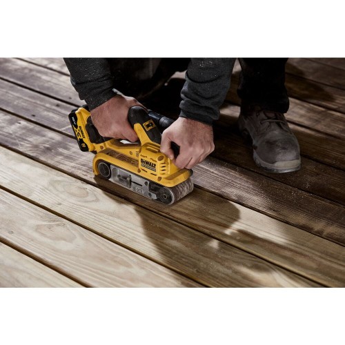 DeWalt DCW220N - Akumulatorowa szlifierka taśmowa 18 V