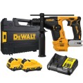 DEWALT DCH072L2 - Akumulatorowa młotowiertarka 2-funkcyjna SDS-Plus 12 V
