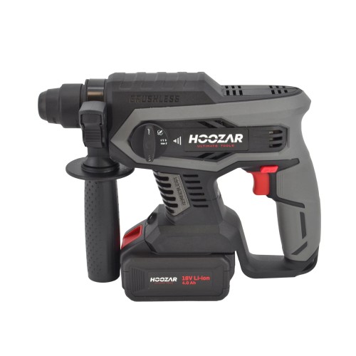 Hoozar RH10BL - Akumulatorowa młotowiertarka SDS-Plus 18 V