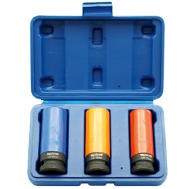 Adler AD-3AL - Zestaw nasadek udarowych do felg aluminiowych 1/2" - 3 szt