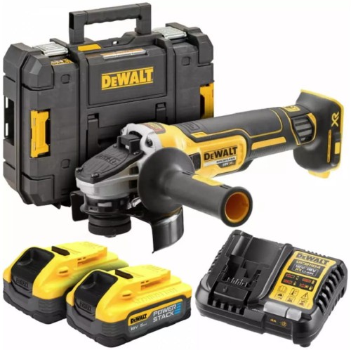 DeWalt DCG405H2T - Akumulatorowa szlifierka kątowa 18V