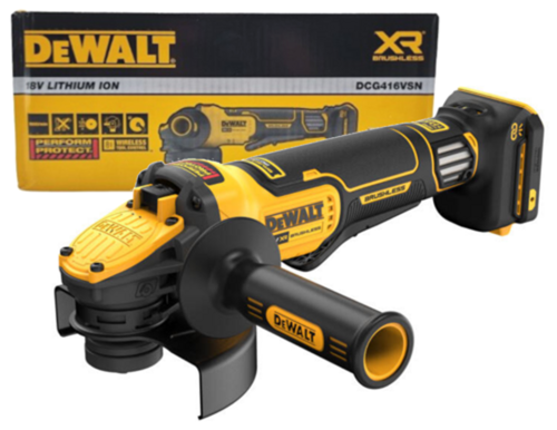DEWALT DCG416VSN - Akumulatorowa szlifierka kątowa 125 MM