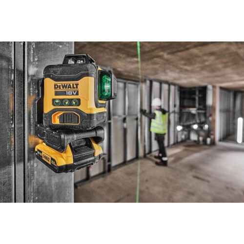 DeWalt DCLE34021D1 - Akumulatorowy samopoziomujący laser krzyżowy 18 V