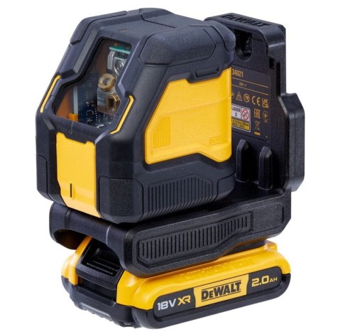 DeWalt DCLE34021D1 - Akumulatorowy samopoziomujący laser krzyżowy 18 V
