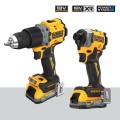 DeWalt DCK2050E2T - Zestaw narzędzi DCD805 + DCF850