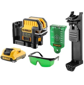 DeWalt DCE0825D1G - Akumulatorowy samopoziomujący laser 5 punktowy i krzyżowy 10.8 V
