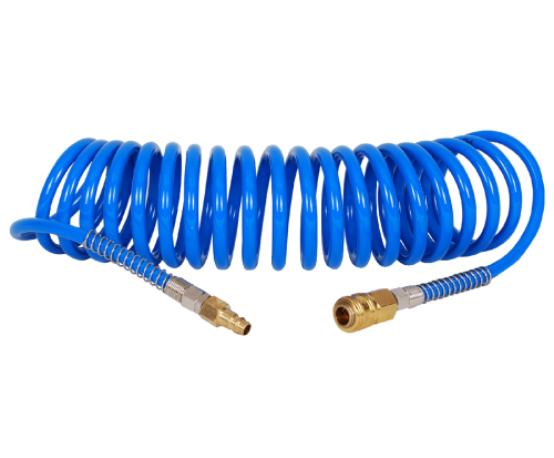 Przewody spiralne z okuciami 8X5 NW 7,2