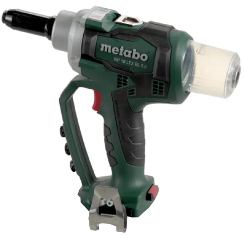 Metabo NP 18 LTX BL 5.0 - Akumulatorowa nitownica do nitów zrywalnych 18 V