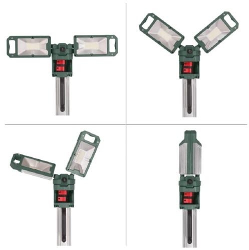 Metabo BSA 18 LED 5000 DUO-S - Akumulatorowa lampa budowlana 5000 lm ze zintegrowanym statywem 