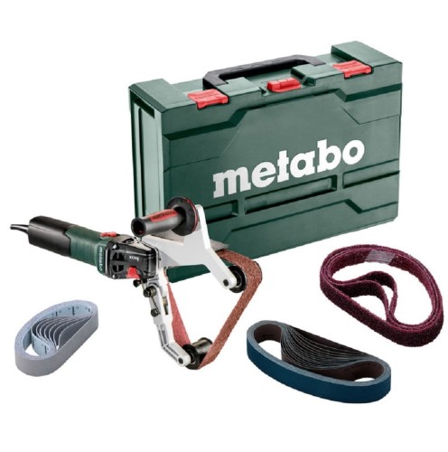Metabo RBE 15-180 SET - Szlifierka taśmowa do rur