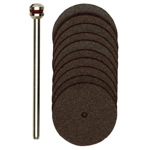 Proxxon PR28810 - Tarcza tnąca 22 mm korundowa + trzpień - 10 szt