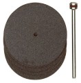 Proxxon PR28820 - Tarcza tnąca 38 mm korundowa + trzpień - 5 szt