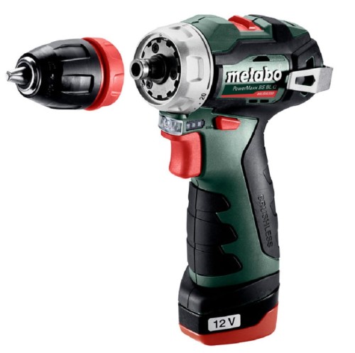METABO POWERMAXX BS BL Q - Akumulatorowa wiertarko-wkrętarka 12 V