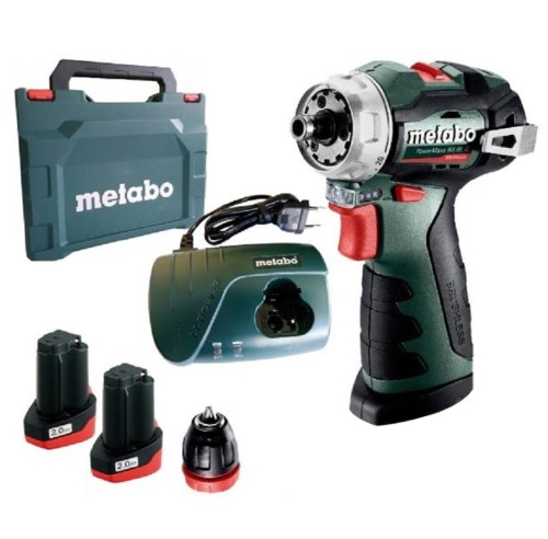 METABO POWERMAXX BS BL Q - Akumulatorowa wiertarko-wkrętarka 12 V