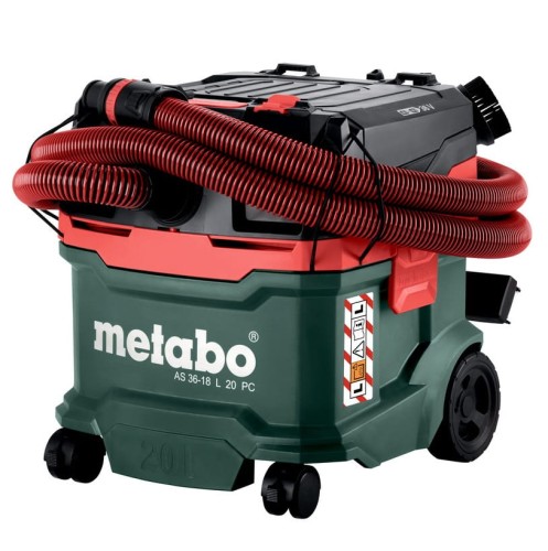 METABO AS 36-18 L 20 PC-CC - Akumulatorowy odkurzacz 18 V
