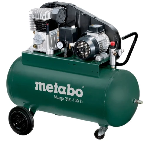 Metabo MEGA 350-100 D - Sprężarka olejowa 90 L