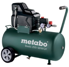 Metabo BASIC 250-50 W OF - Sprężarka bezolejowa 50 L
