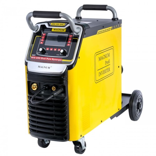 MAGNUM MIG/MAG 285 DUAL PULS SYNERGIA LCD - Spawarka inwertorowa - migomat z synergią