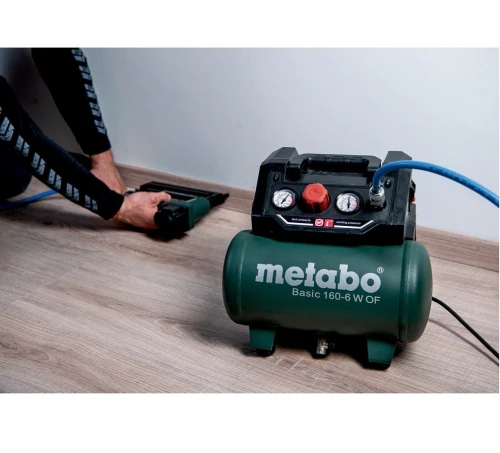 Metabo BASIC 160-6 W OF - Kompresor bezolejowy 6 L