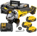 DEWALT DCG405P3 - Akumulatorowa szlifierka kątowa 125 MM 
