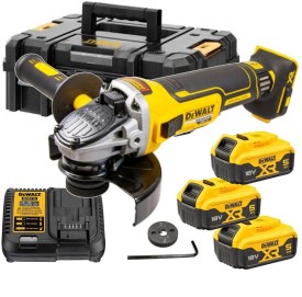 DEWALT DCG405P3 - Akumulatorowa szlifierka kątowa 125 MM 